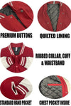 Melton Lettermans Varsity Jacket - KIOKO