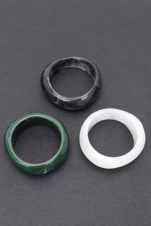 Multi Resin Bangle Bracelet - KIOKO