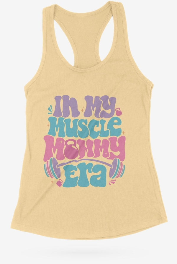 Muscle Mommy Era Racerback Tank - KIOKO