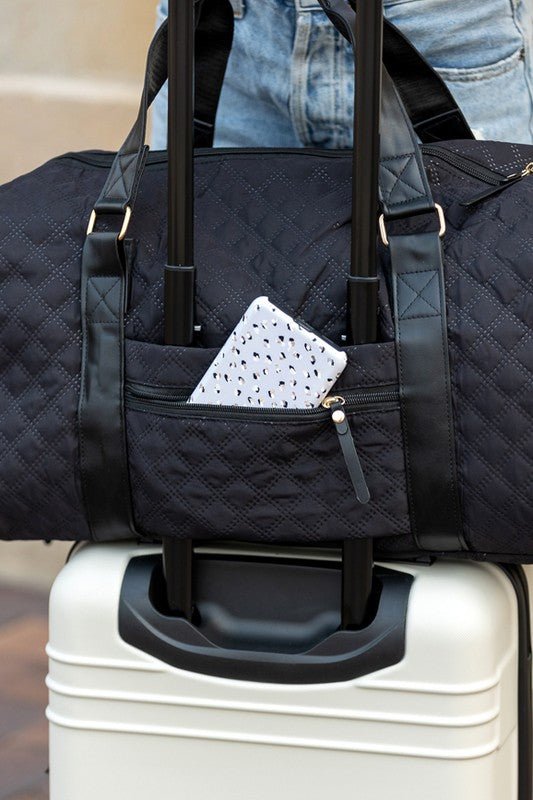 Noir Luxe Travel Weekender - KIOKO