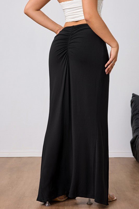 Onyx Edge Maxi Skirt - KIOKO