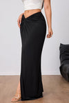 Onyx Edge Maxi Skirt - KIOKO