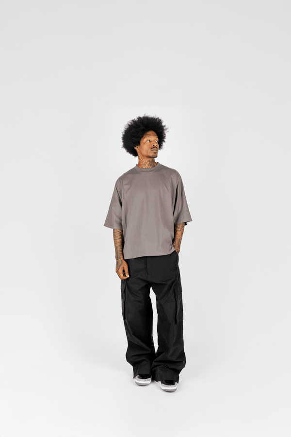 Oversized 2 Panel Boxy Tee - KIOKO