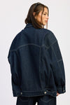 Oversized Bags Before Bros Denim Jacket - KIOKO