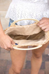 Palm Cove Woven Tote - KIOKO