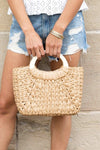 Palm Cove Woven Tote - KIOKO