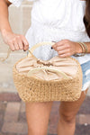 Palm Cove Woven Tote - KIOKO