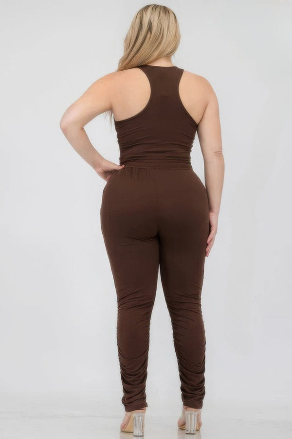 Pop That Cropped Pant Set - KIOKO