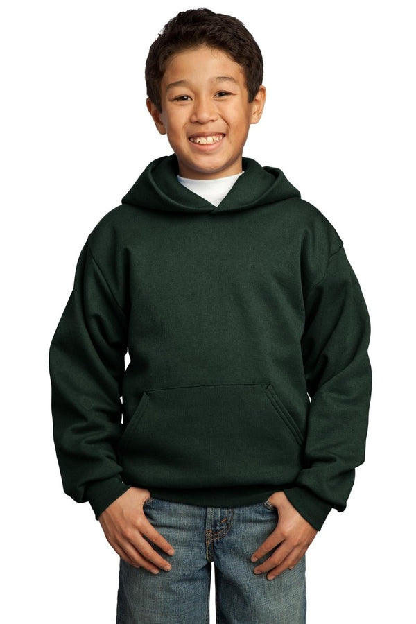 Port & Company ® - Youth Core Fleece Pullover Hooded Sweatshirt. PC90YH - KIOKO