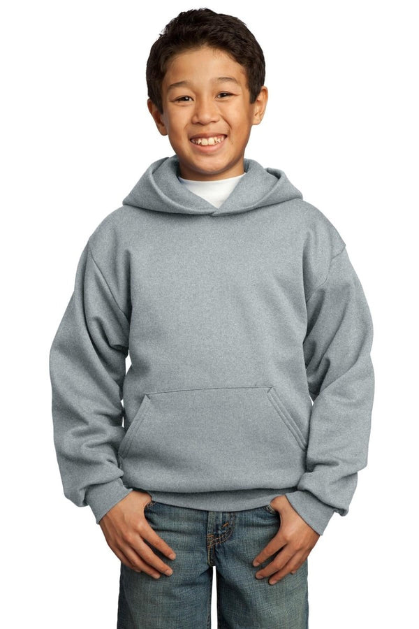 Port & Company ® - Youth Core Fleece Pullover Hooded Sweatshirt. PC90YH - KIOKO