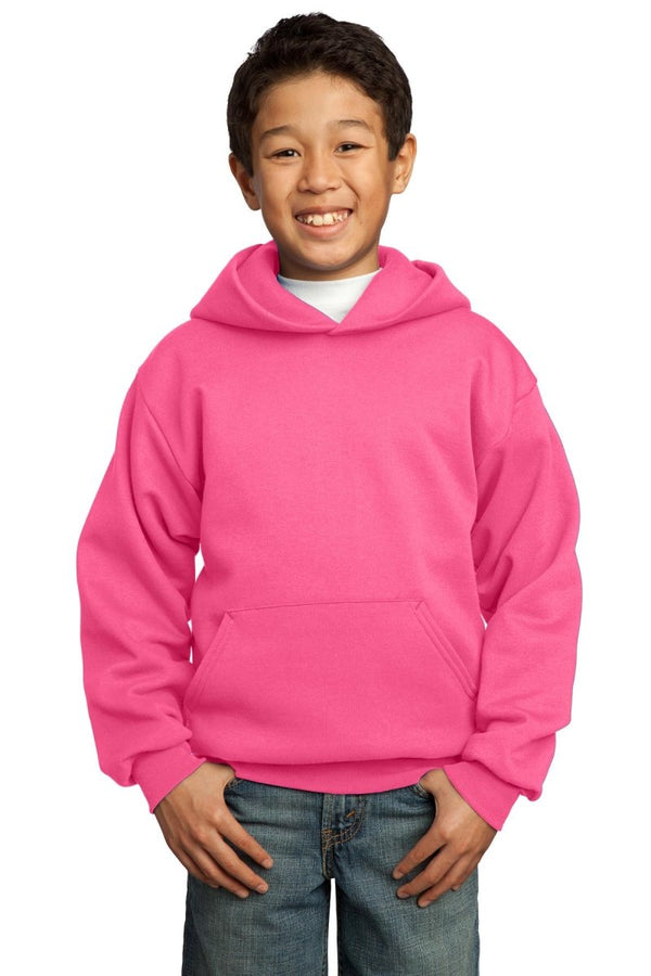 Port & Company ® - Youth Core Fleece Pullover Hooded Sweatshirt. PC90YH - KIOKO