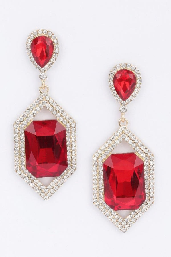Prismize Rhinestone Earring - KIOKO