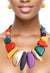 Psy Aura Bib Statement Necklace Set - KIOKO