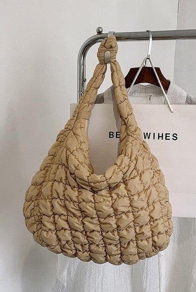 Puff Texture Zara Shoulder Bag - KIOKO