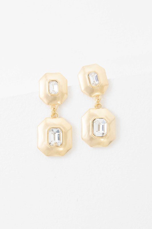 Pure Radiance Drop Earrings - KIOKO