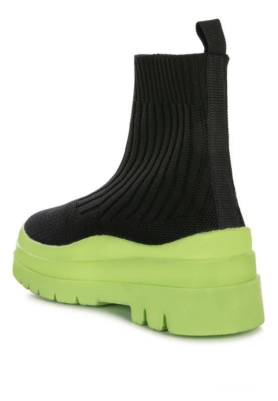 Quay Platform Chunky Boots - KIOKO