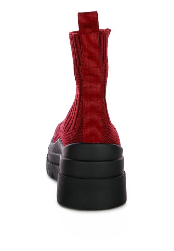 Quay Platform Chunky Boots - KIOKO