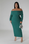 Realer Than Most Off Shoulder Dress - KIOKO