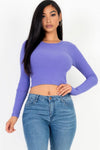 Robin Long Sleeve Crop Top - KIOKO