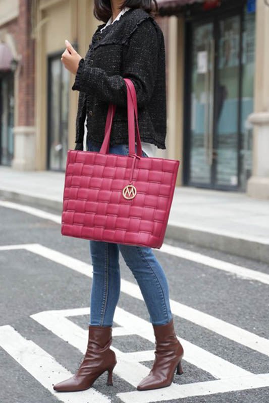 Rowan Woven Tote - KIOKO