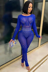 Say No More Mesh Jumpsuit - KIOKO