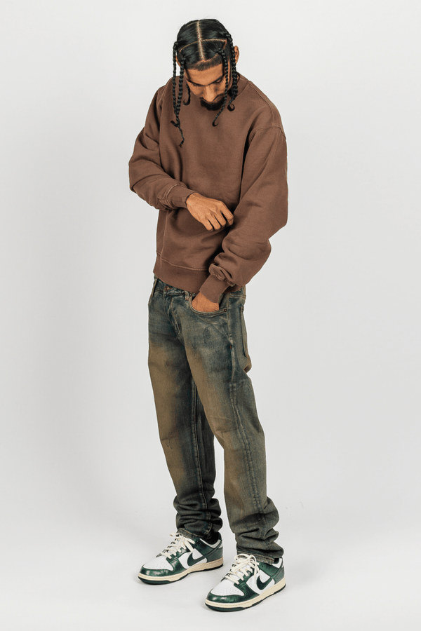 Shaka Wear Garment Dye Max Heavyweight Crewneck - KIOKO