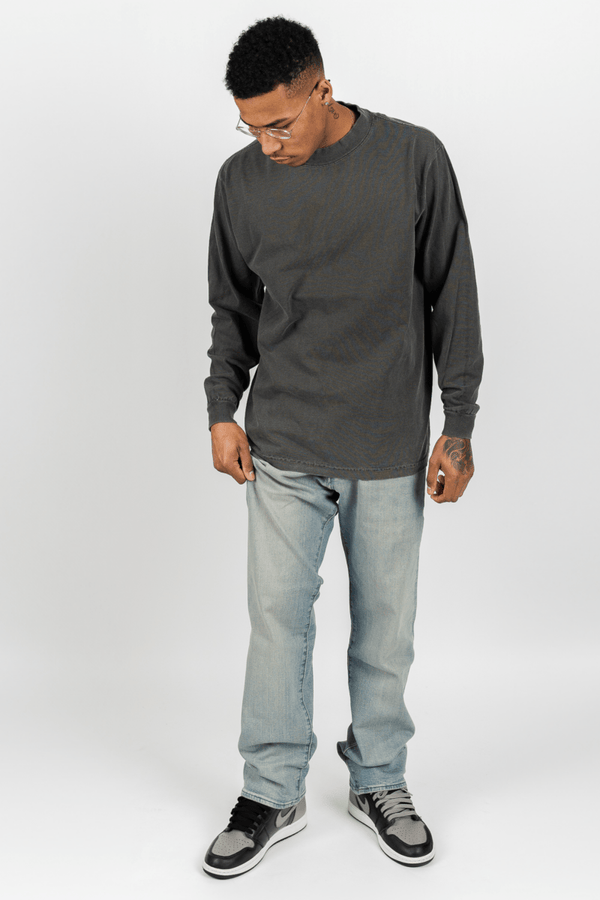 Shaka Wear Long Sleeve Garment Dye Max Heavyweight Shirt - KIOKO