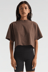 Shaka Wear Womens Garment Dye Crop Top - KIOKO