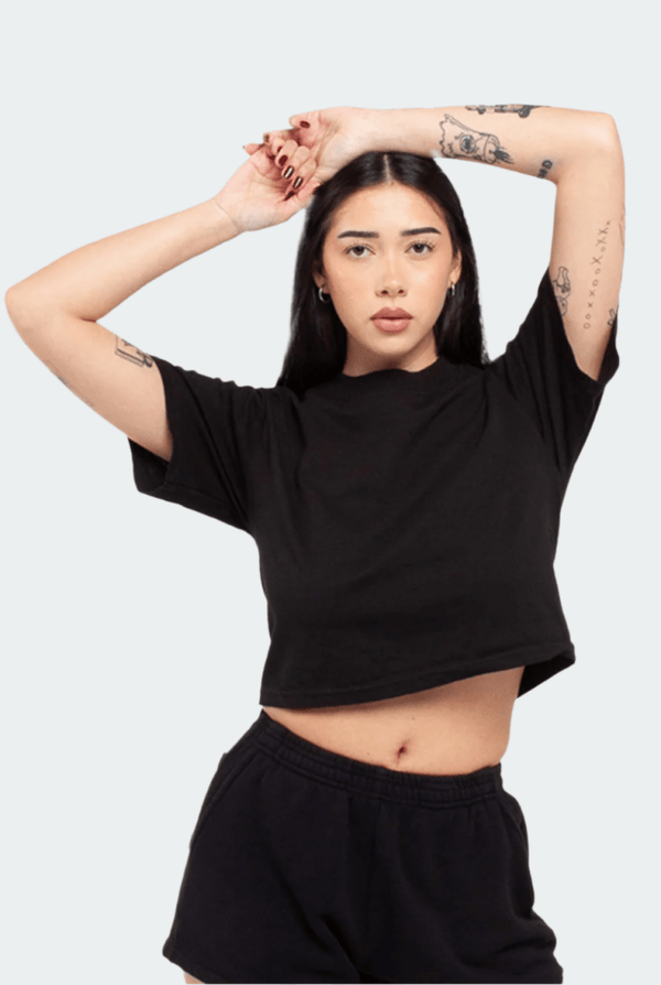 Shaka Wear Womens Garment Dye Crop Top - KIOKO