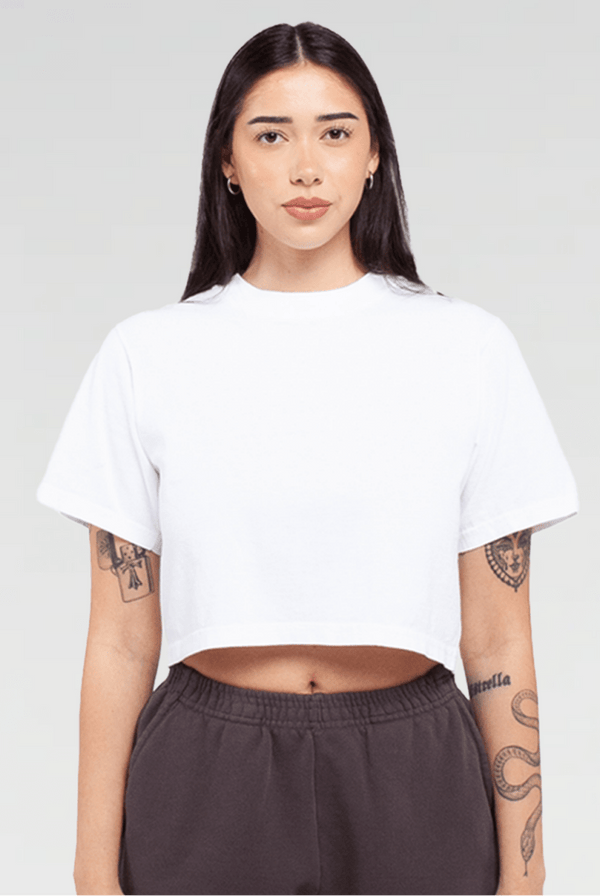 Shaka Wear Womens Garment Dye Crop Top - KIOKO