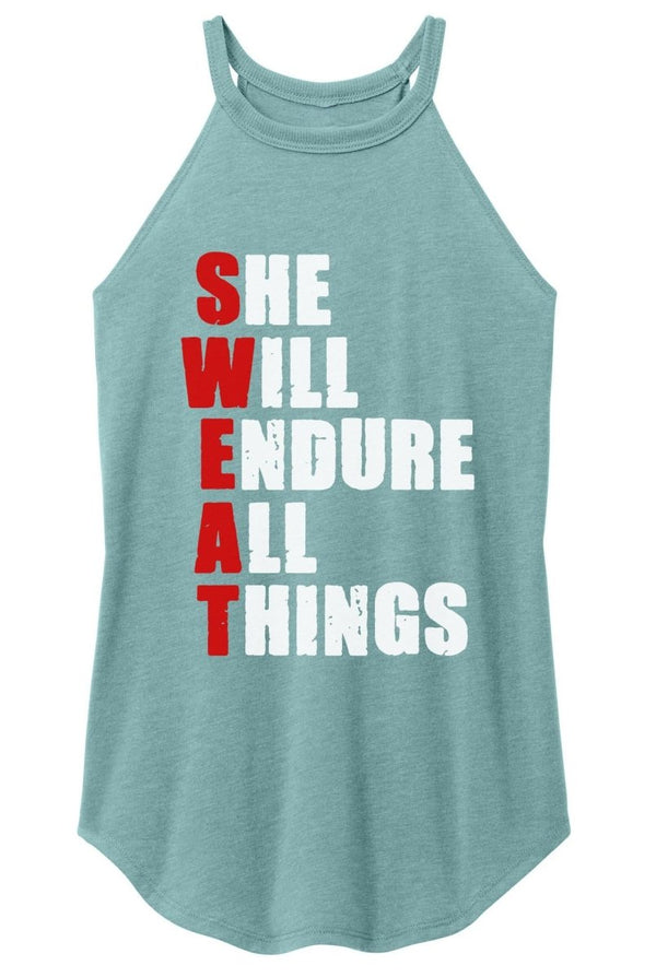 She Will Endure Rocker Tank - KIOKO