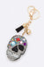 Skull Rhinestone Keychain - KIOKO