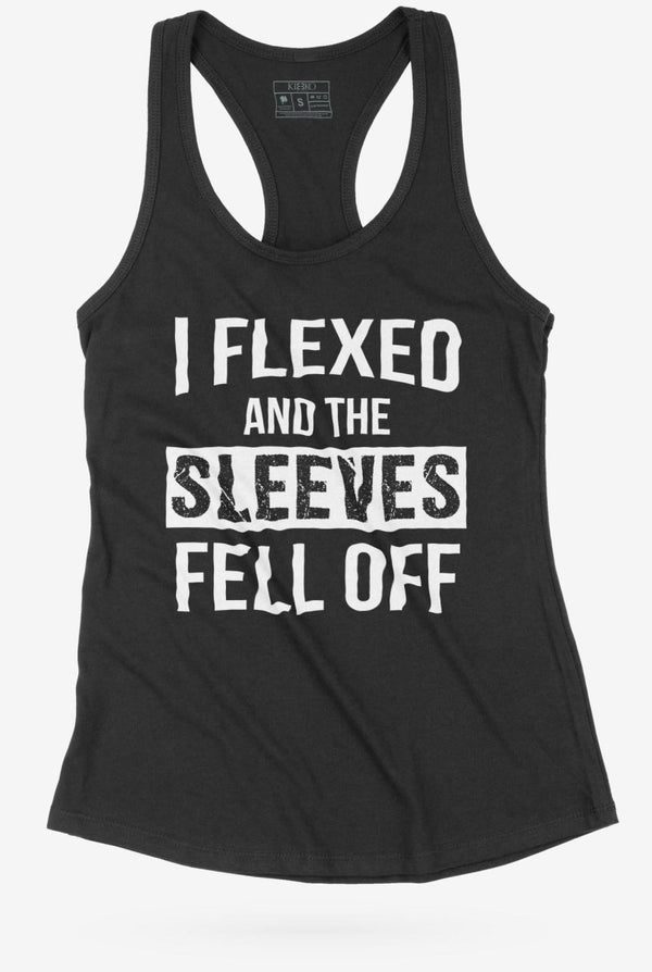 Sleeves Fell Off Racerback Tank - KIOKO