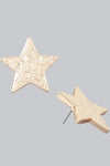 Star Girl Hammered Earrings - KIOKO