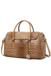 Stitch Affair Vegan Leather Duffle Bag - KIOKO