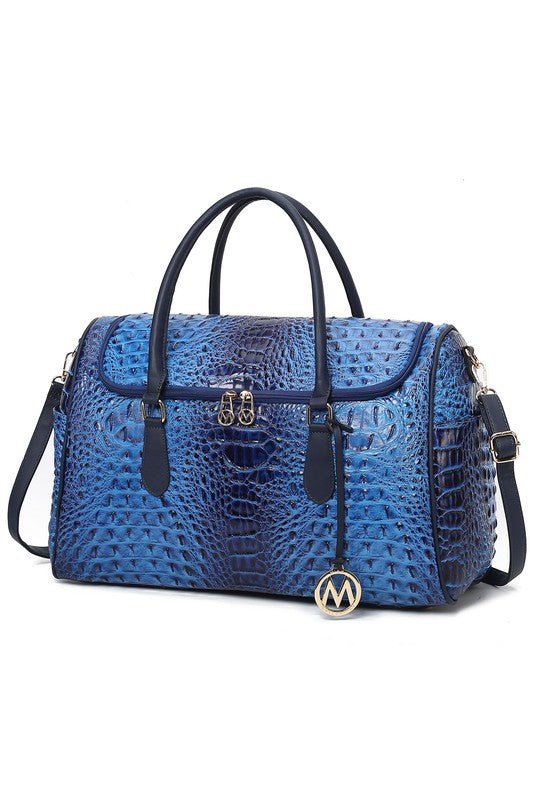 Stitch Affair Vegan Leather Duffle Bag - KIOKO