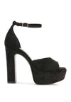 Stunt In Style Block Heeled Sandals - KIOKO