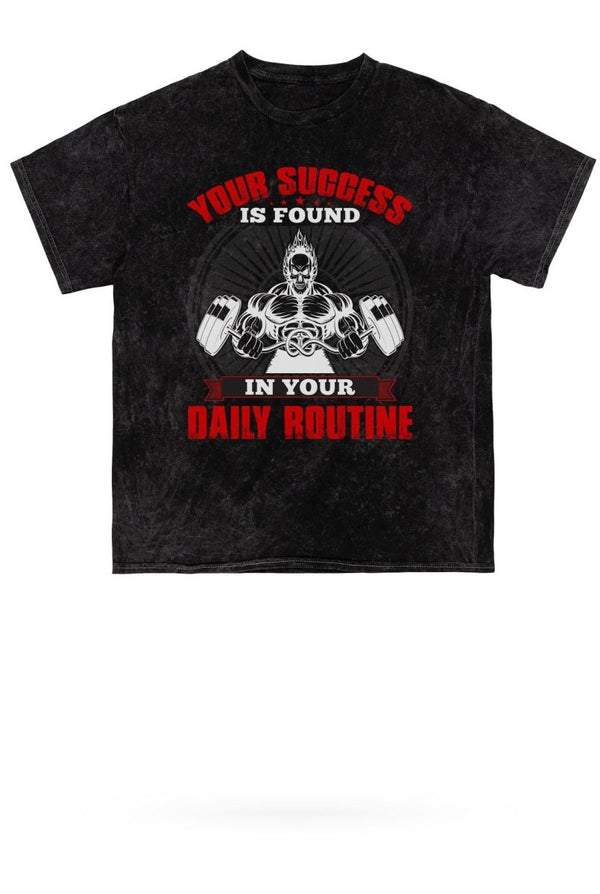 Success Daily Mineral Wash Gym Tee - KIOKO