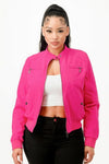 Torque Zip - Up Biker Jacket - KIOKO