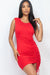 Tremors Ruched Mini Dress - KIOKO