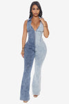 Two Faced Denim Jumpsuit - KIOKO