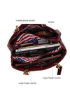 USA Flag Vegan Shoulder Bag - KIOKO