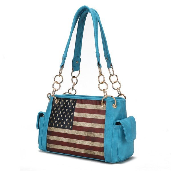 USA Women's Flag Shoulder Bag - KIOKO