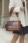 USA Women's Flag Shoulder Bag - KIOKO
