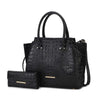 Viridiana Croc - Embossed Tote Bag - KIOKO