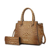 Viridiana Croc - Embossed Tote Bag - KIOKO