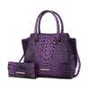 Viridiana Croc - Embossed Tote Bag - KIOKO