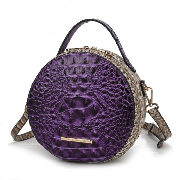 Ynnari Croc - Embossed Crossbody - KIOKO